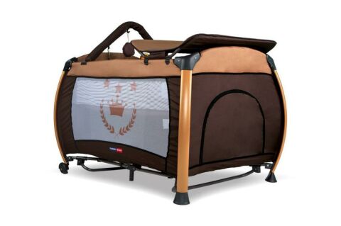 TommyBaby Safir 5'li Set Bebek Arabası Oyun Parkı Çanta Yatak KAHVE