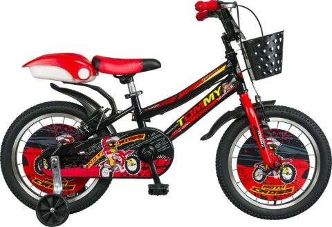 TommyBike 16 jant Bisiklet Lüx Aksesuarlı Cocuk Bisikleti 5-8 Yaş