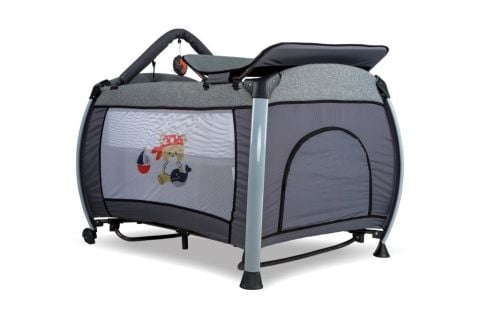 Maccon Anemon Oyun Parkı Park Yatak Beşik 70x110 GRİ