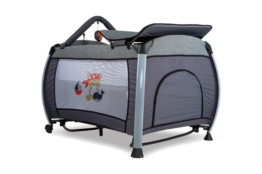 Maccon Anemon Oyun Parkı Park Yatak Beşik 70x110 GRİ