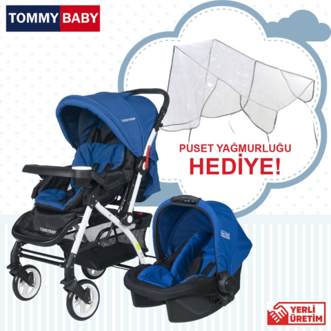 Tommybaby Eagle Travel (Seyahat) Sistem Bebek Arabası