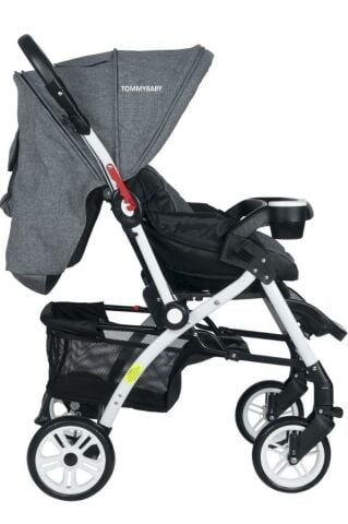 Tommybaby Eagle Travel (Seyahat) Sistem Bebek Arabası FÜME