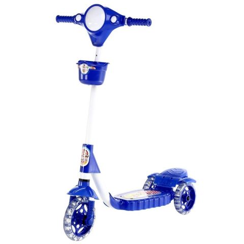 Xscooty Silikon 3 Tekerlekli Frenli Çocuk Scooter PEMBE