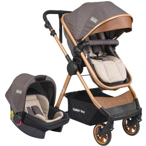 Tommybaby Handy travel (Seyahat) Sistem Bebek Arabası SİYAH