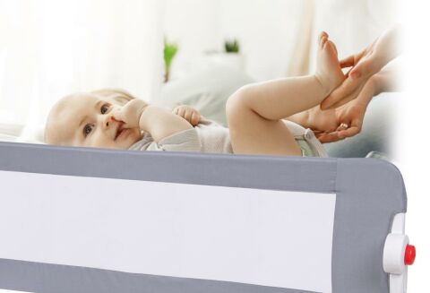 Tommybaby Katlanır Yatak Bariyeri Bebek Yatak Korkuluğu 120 cm