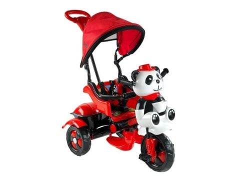 Babyhope 127 Little Panda 3 Tekerlekli İtmeli Bisiklet GRİ