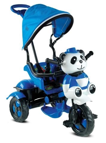 Babyhope 127 Little Panda 3 Tekerlekli İtmeli Bisiklet GRİ