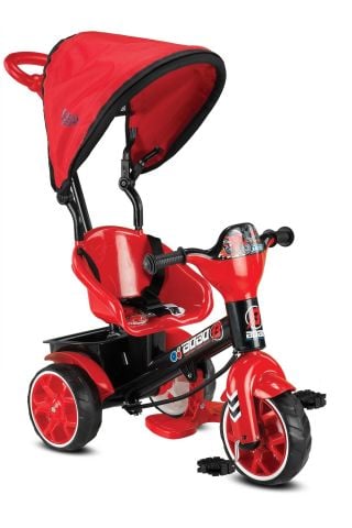 Babyhope Bobo Speed Tenteli İtmeli 3 Teker Bisiklet