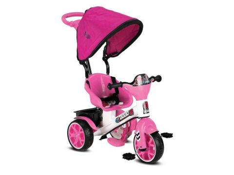 Babyhope Bobo Speed Tenteli İtmeli 3 Teker Bisiklet