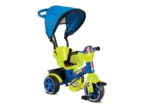 Babyhope Bobo Speed Tenteli İtmeli 3 Teker Bisiklet