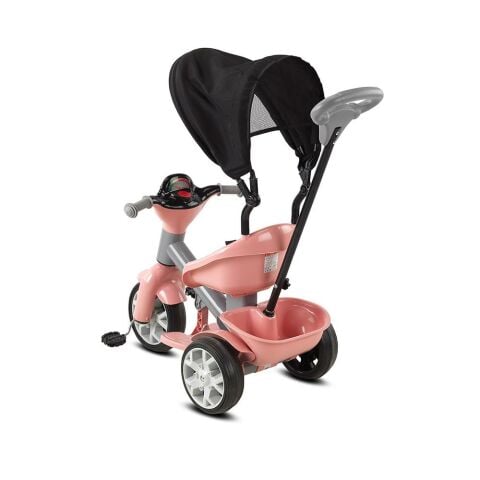 Babyhope Bobo Speed Tenteli İtmeli 3 Teker Bisiklet