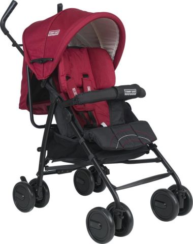 Tommybaby Caprice Tam Yatar Baston Bebek Arabası Puset KIRMIZI