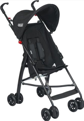 TommyBaby Pratik Baston Puset Bebek Arabası BLACK SİYAH