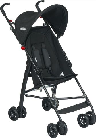 TommyBaby Pratik Baston Puset Bebek Arabası BLACK SİYAH