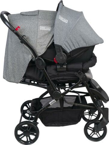 TommyBaby Elegant Travel  Çift Yönlü Bebek Arabası Seyahat Sistem Puset ANTRASİT