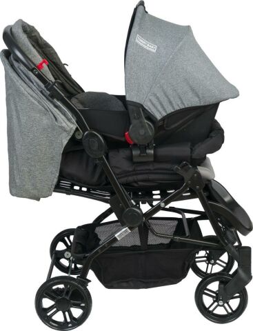 TommyBaby Elegant Travel  Çift Yönlü Bebek Arabası Seyahat Sistem Puset ANTRASİT