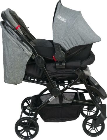 TommyBaby Elegant Travel  Çift Yönlü Bebek Arabası Seyahat Sistem Puset ANTRASİT