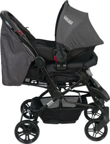 TommyBaby Elegant Travel  Çift Yönlü Bebek Arabası Seyahat Sistem Puset ANTRASİT