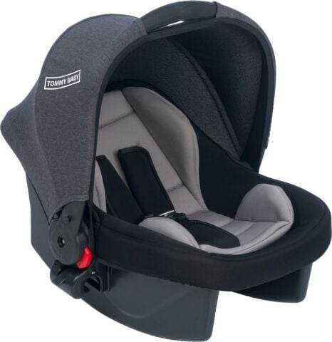 TommyBaby Lüx Pedli Aparatlı Bebek Taşıma Puset Anakucağı GRİ
