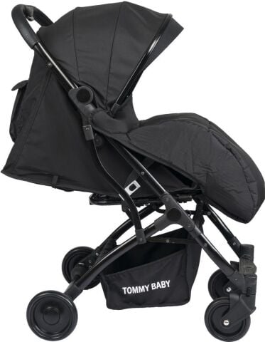 TommyBaby Mia Kabin Travel Bebek Arabası Black Kabin Boy SİYAH