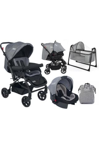 Tommybaby Elegant Yenidoğan Seti Bebek Arabası Beşik Ana Kucağı