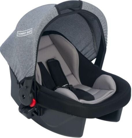 Tommybaby Elegant Yenidoğan Seti Bebek Arabası Beşik Ana Kucağı GRİ
