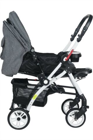 Tommybaby Eagle Alüminyum Lüx Çift Yön Bebek Arabası