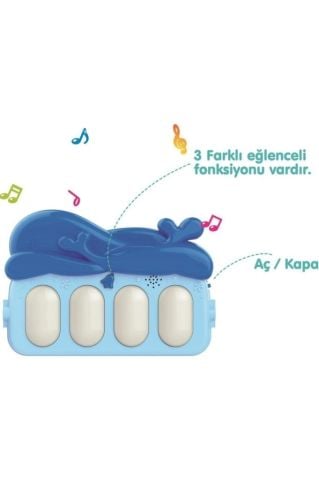 Balina Piyanolu Oyun Halısı