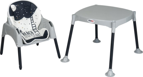 TommyBaby 3 in 1 Çalışma Masalı ve Pedli Mama Sandalyesi