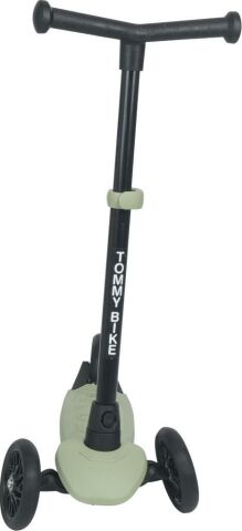TommyBike MAX 3 Tekerli Scooter Yükseklik Ayarlı Scooter +2 YAŞ Çocuk Scooter IŞIKSIZ YEŞİL