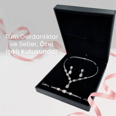 19,90 Karat Pırlanta Multi Colour Gerdanlık