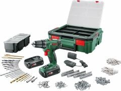 Bosch PSR1800LI-2 S-Boxx(1,5Ah,ÇiftAkü+241pcs)