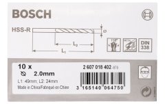 Bosch HSS-R 2*49 mm 10'lu Paket