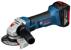 Bosch Professional GWS 18 V-LI  4 Ah Çift Akülü Taşlama - L-boxx Çantalı