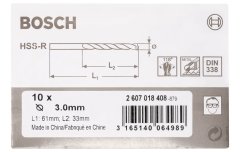 Bosch HSS-R 3*61 mm 10'lu Paket