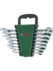 Cırcırlı Kombine Anahtar Seti 8 Parça BOSCH 1600A027PS