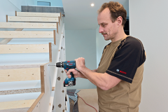 Bosch Professional GSR 18-2-LI Plus 4 Ah Çift Akülü Delme/Vidalama - L-boxx Çantalı