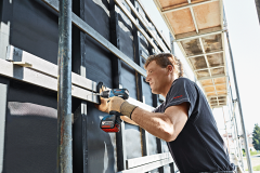 Bosch Professional GSR 14.4 V-EC 4 Ah Çift Akülü Delme/Vidalama - L-boxx Çantalı