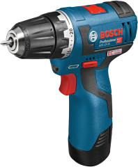 Bosch Professional GSR 12 V-20 EC 2,5 Ah Çift Akülü Delme/Vidalama - Kömürsüz Motor