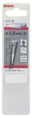 Bosch HSS-R 1,5*40 mm 2'li Paket