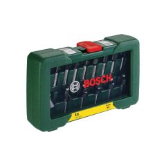 Bosch 15 Parça Freze Seti 8mm Şaftlı