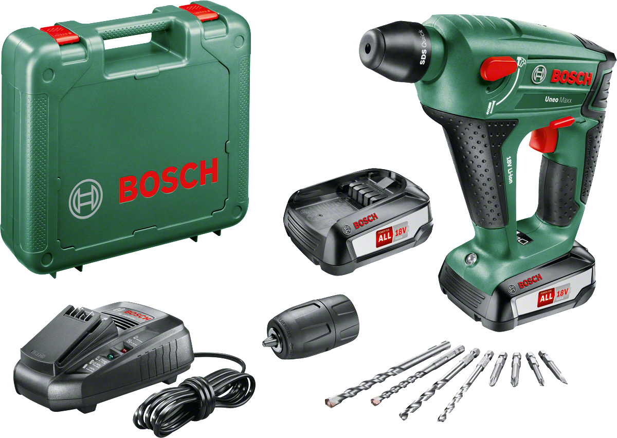Bosch UNEOMaxx 18V (2,5 Ah, Çift Akü)