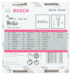 Bosch - GSK 64 Çivisi 35 mm 2500li Paslanmaz