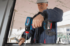 Bosch Professional GDX 14,4 V-EC 4 Ah Çift Darbeli Somun Sıkma - Kömürsüz Motor