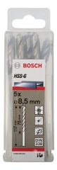 Bosch HSS-G Metal Matkap Ucu 8,5*117 mm 5'li