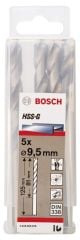 Bosch - HSS-G Metal Matkap Ucu 9,5*125 mm 5'li Paket