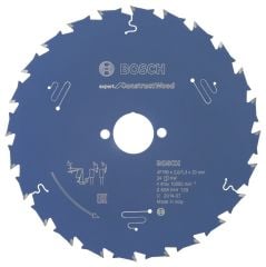 190*30 mm 24 Diş Boschi İnşaat Ahşabı için Daire Testere Bıçağı Expert