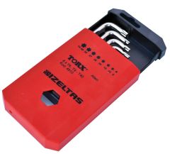 İzeltaş Torx Allen Anahtar Takımı (8 parça)