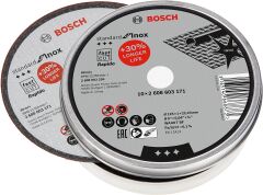 Bosch SDInox Rap.Kesme Taşı 125*1,0 mm10'lu
