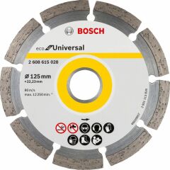 Bosch Elmas Kesme Disk EFUniv 125*22,23mm 9+1